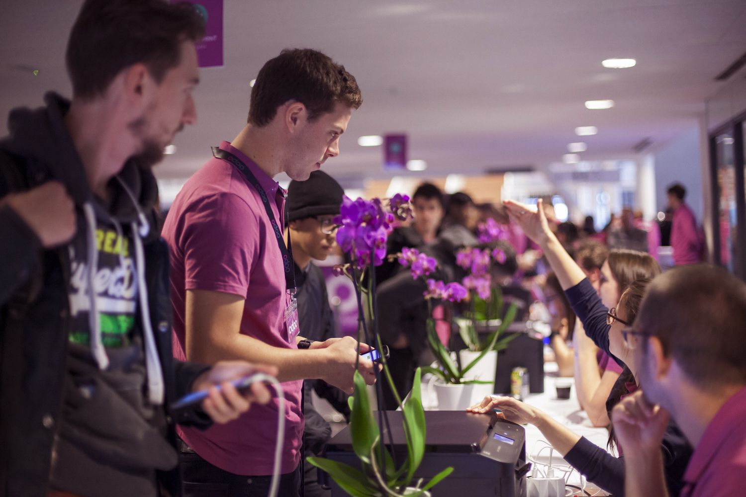 Odoo text and image block