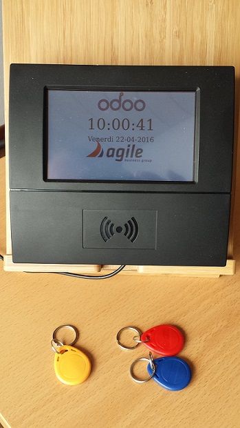 Odoo image and text block