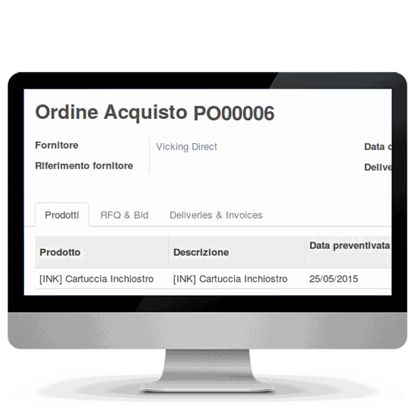 Odoo text and image block