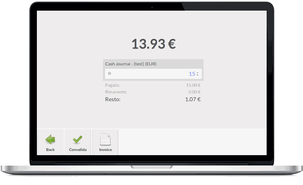 Odoo text and image block