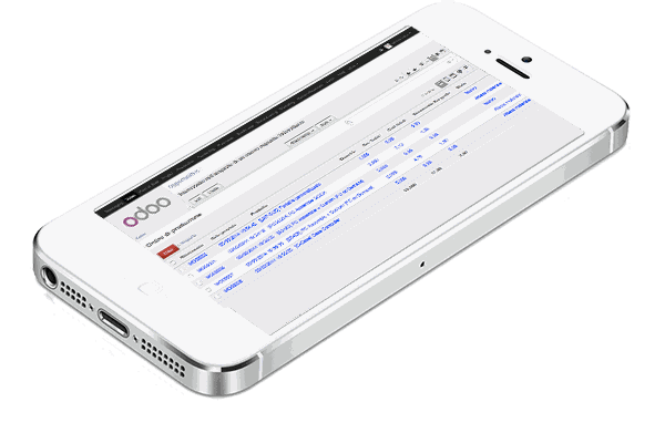 Odoo text and image block